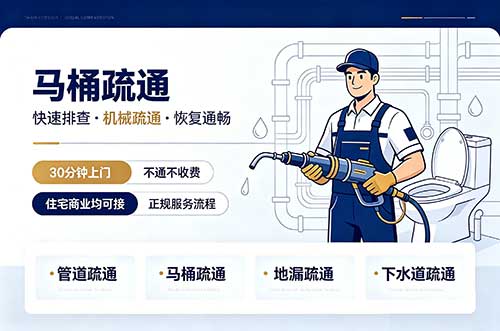 海城马桶疏通